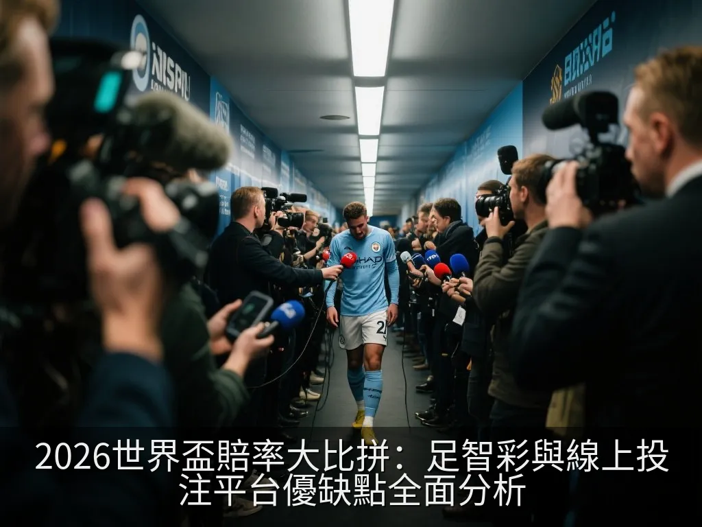 2026世界盃賠率大比拼：足智彩與線上投注平台優缺點全面分析